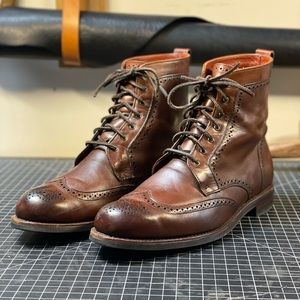 Allen Edmonds Dalton boot in dark chili